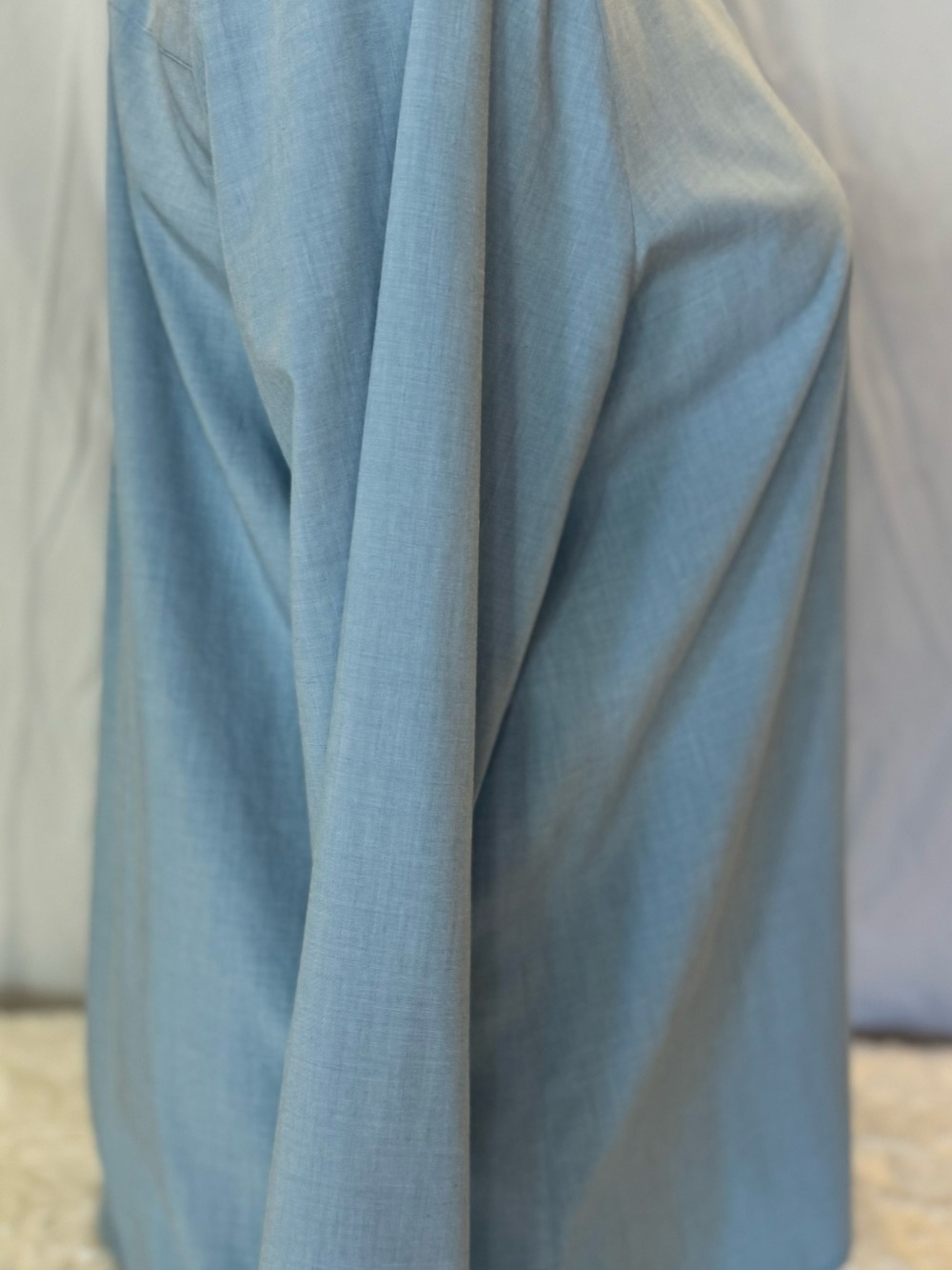 J.Jill Blue Button-Up Rayon Blend Shirt in Size Large, NWOT - Picture 6 of 13